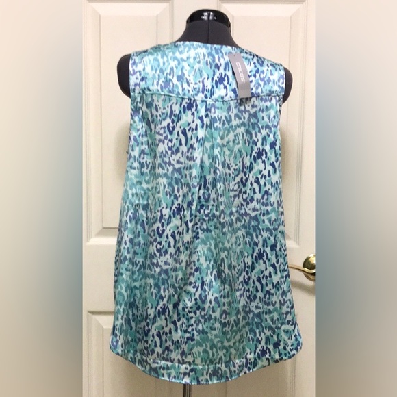 NWT Chico’s Coastal Animal Satin Tank - Picture 9 of 14